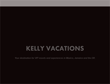 Tablet Screenshot of kellyvacations.com